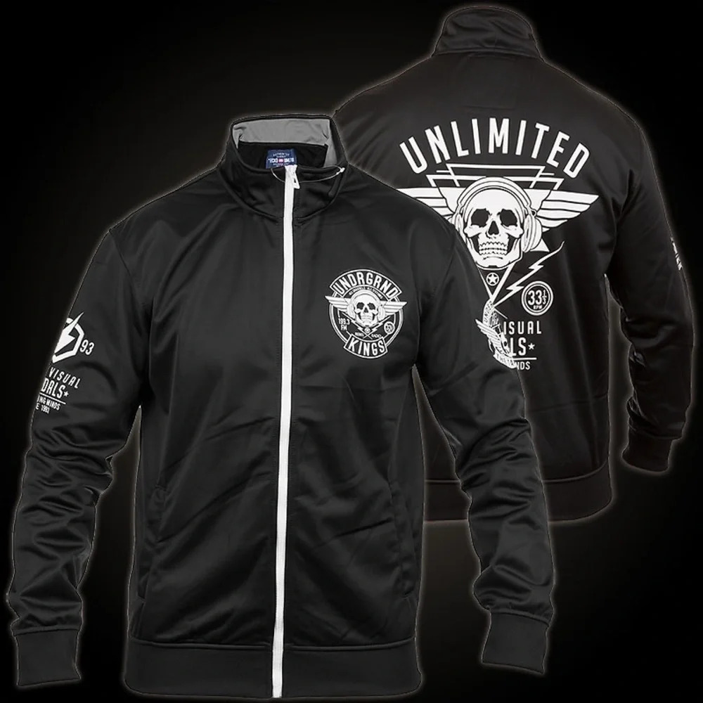 Ecko Unlimited Underground Kings Skull Track Jacket - size XXL